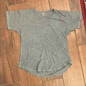 Madewell size S gray half sleeve T shirt
